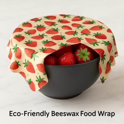 Eco-Friendly Beeswax Food Wraps - Reusable, Biodegradable, Zero-Waste