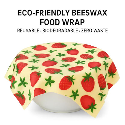 Eco-Friendly Beeswax Food Wraps - Reusable, Biodegradable, Zero-Waste