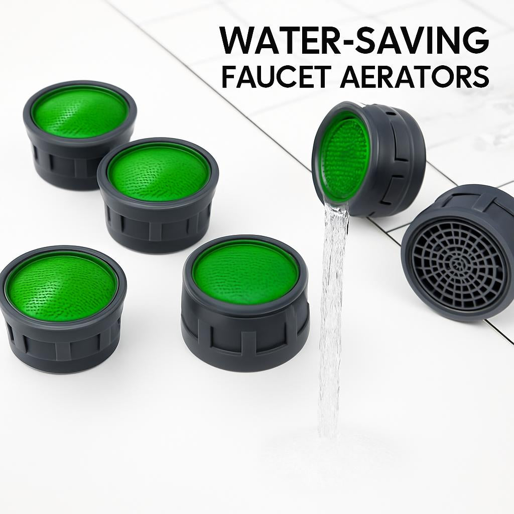 Water-Saving Faucet Aerators with Eco-Friendly Design