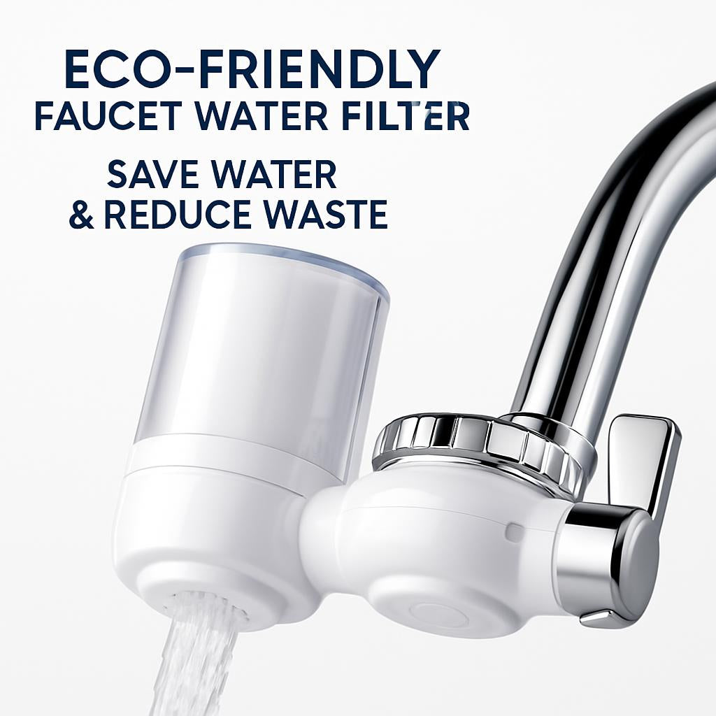 Eco-Friendly Faucet Water Filter - Save Water & Reduce Waste