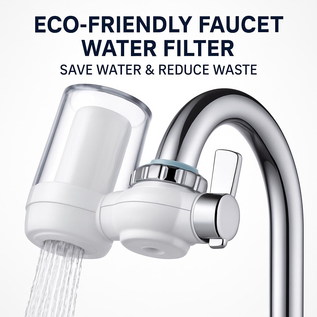 Eco-Friendly Faucet Water Filter - Save Water & Reduce Waste