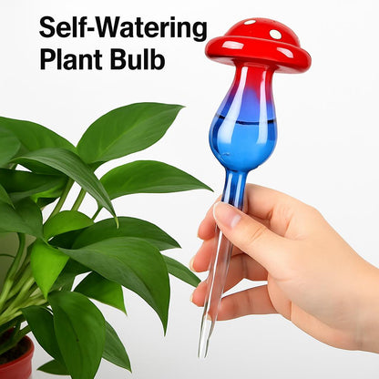 Tulip-Shaped Self-Watering Plant Bulb - Pink, Water-Saving, Eco-Friendly
