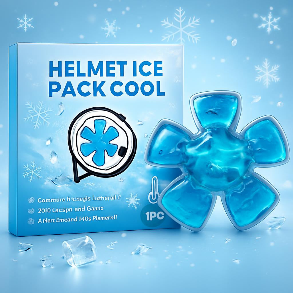 Cool Comfort Helmet Ice Pack for Instant Relief