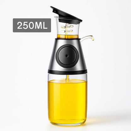 Eco-Friendly 500ml Glass Oil Dispenser for Kitchen