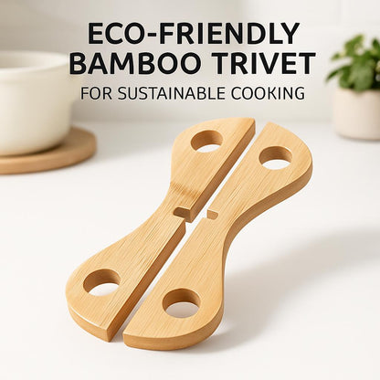 Eco-Friendly Bamboo Trivet for Sustainable Cooking