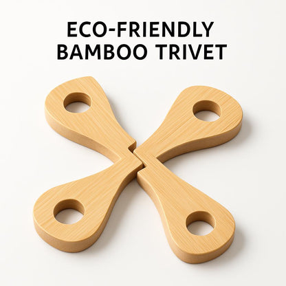 Eco-Friendly Bamboo Trivet for Sustainable Cooking
