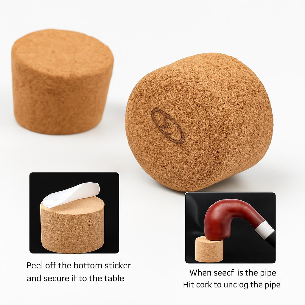 Eco-Friendly Cork Pipe Accessory for Safe Smoking