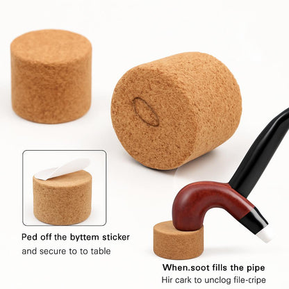 Eco-Friendly Cork Pipe Accessory for Safe Smoking