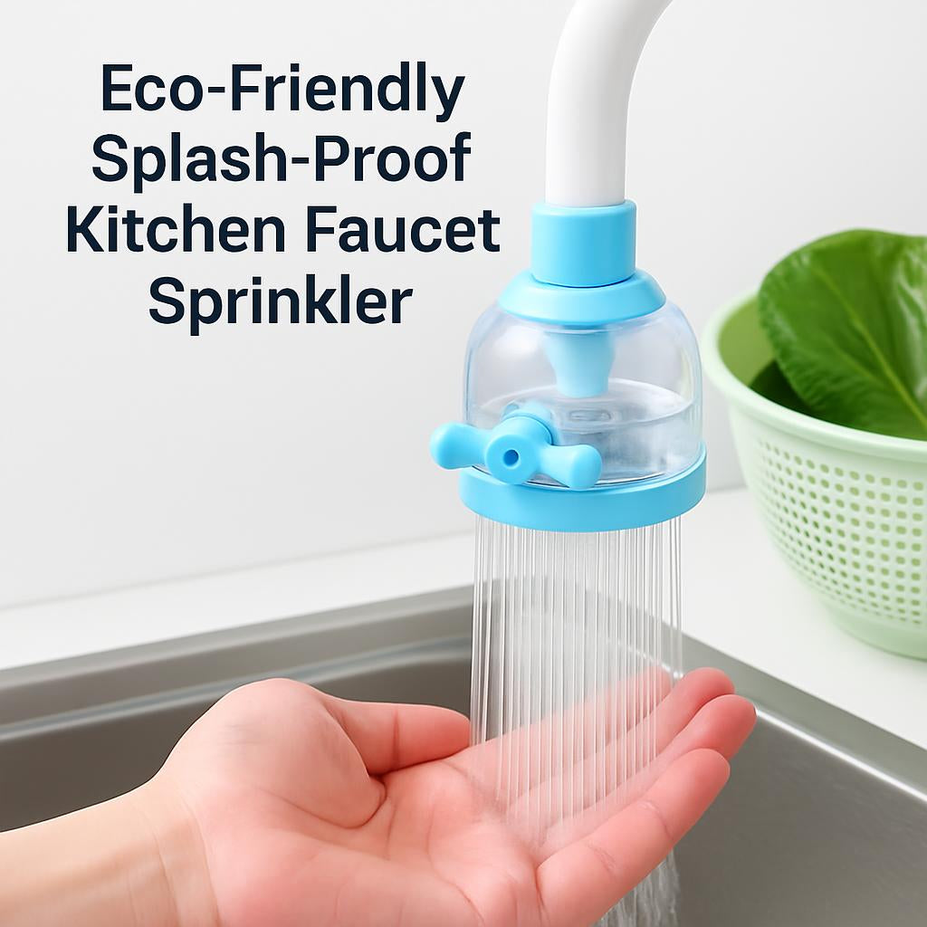 Water-Saving Faucet Aerator with Flexible Neck