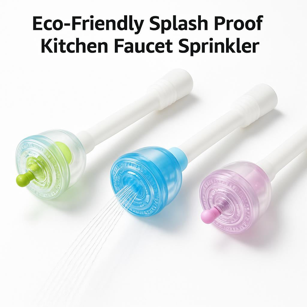 Eco-Friendly Splash Proof Kitchen Faucet Sprinkler