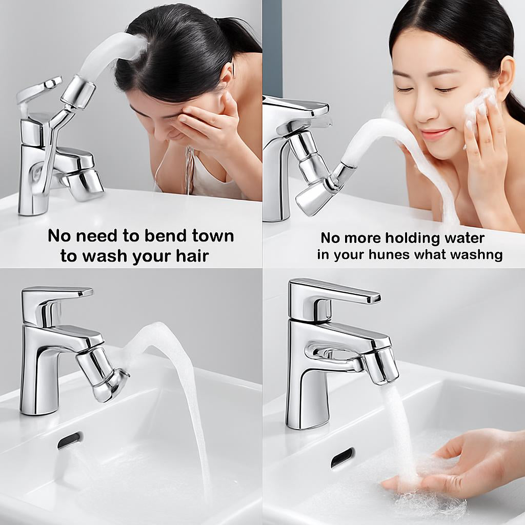 Copper Filter Robotic Arm Faucet Extender