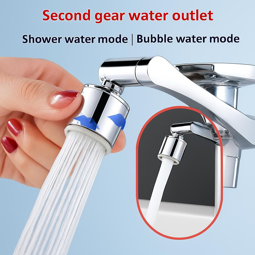 Eco-Friendly Water-Saving Faucet Filter with 1080° Rotation