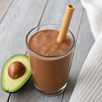 Eco-Friendly Bamboo Reusable Drinking Straws - Sustainable, Biodegradable, Plastic-Free