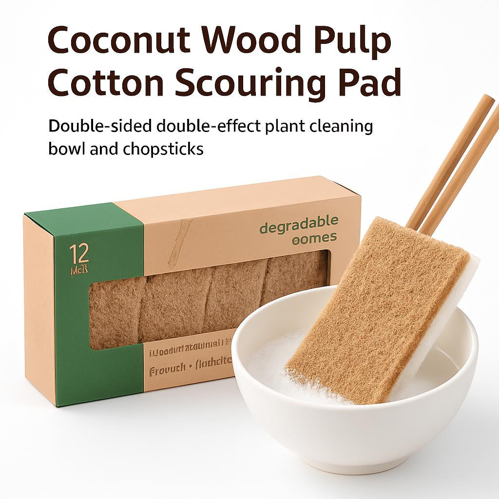 Eco-Friendly Natural Cellulose Kitchen Sponge