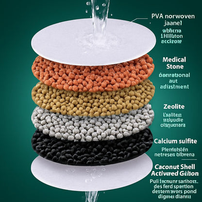 Eco-Friendly Six Layer Faucet Water Filter