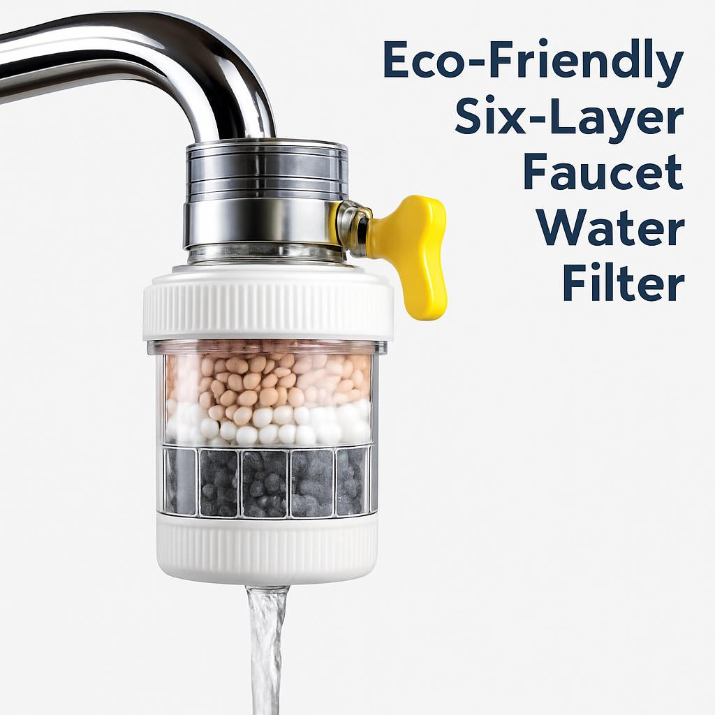 Eco-Friendly Six Layer Faucet Water Filter