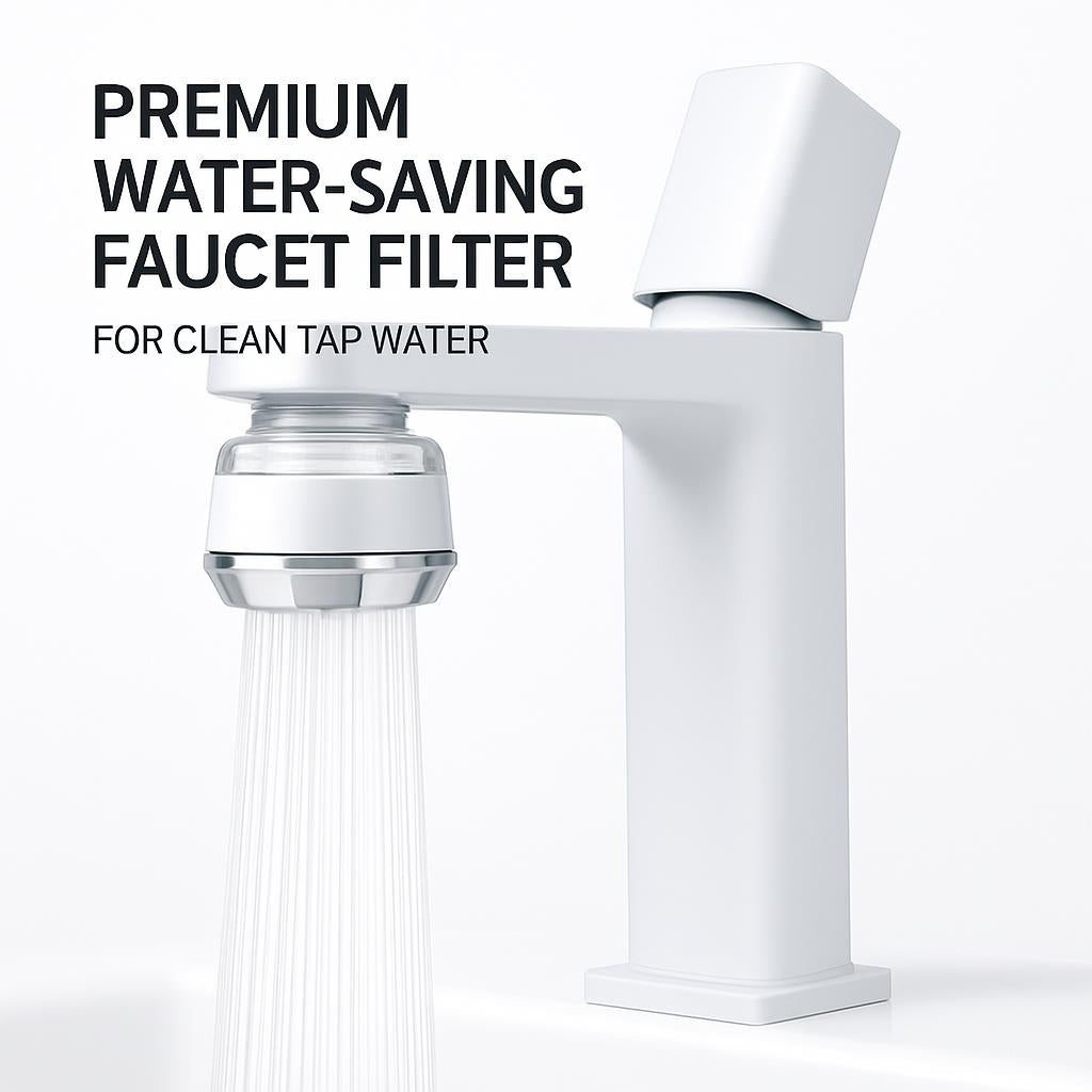 Premium Water-Saving Faucet Filter - AL-100 for Clean Tap Water