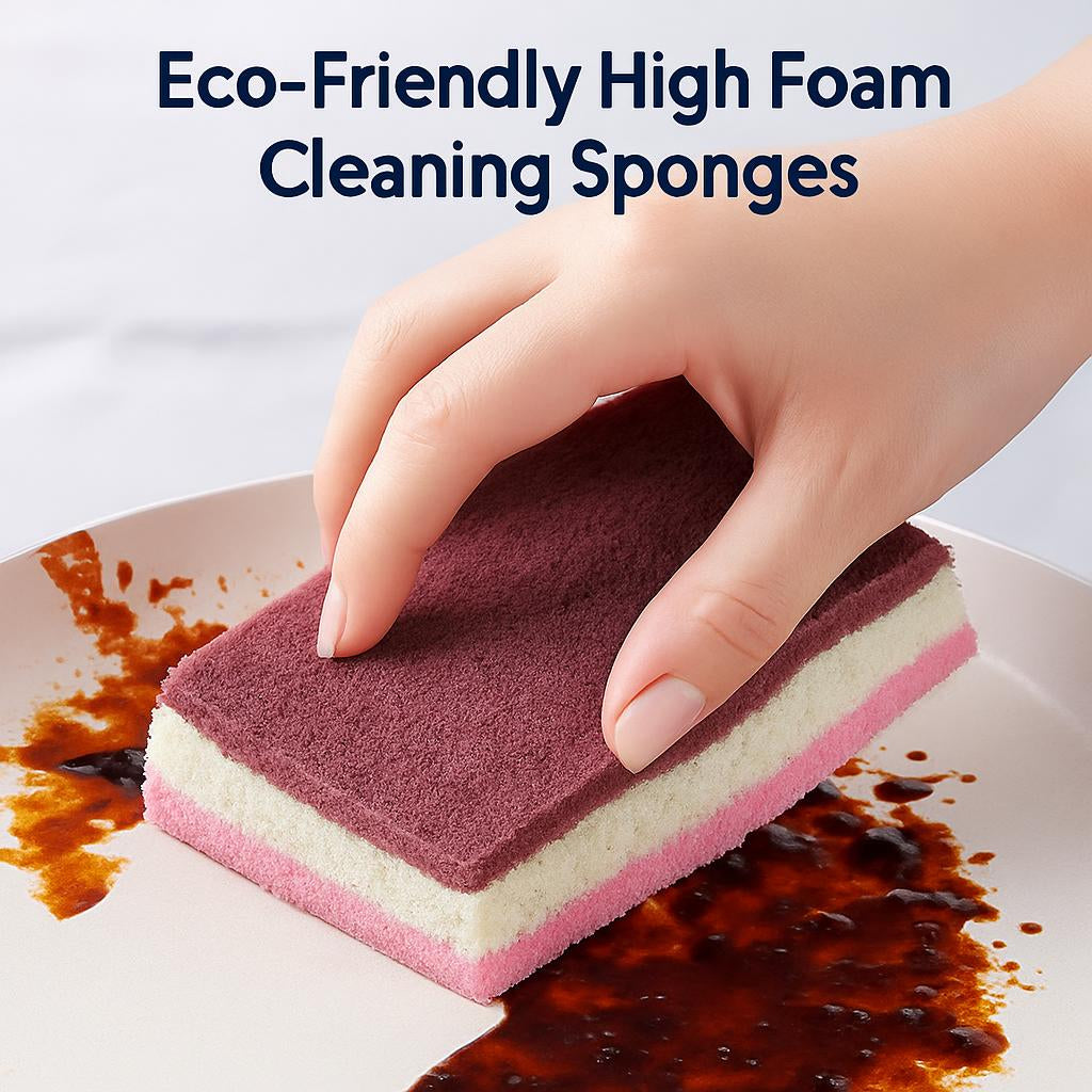 Eco-Friendly High Foam Cleaning Sponges