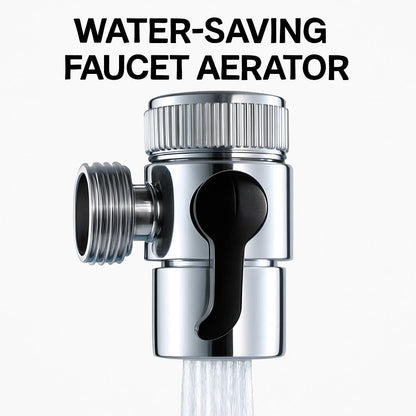 Water-Saving Faucet Aerator - Eco-Friendly, Durable, Easy Installation