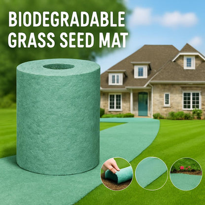 Eco-Friendly Biodegradable Grass Seed Mat for Sustainable Lawn Care