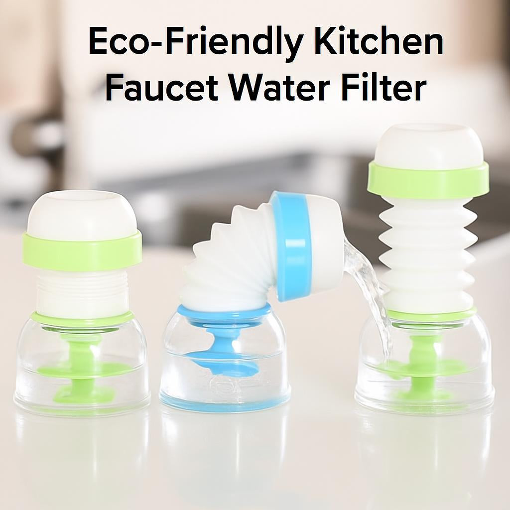 Eco-Friendly Kitchen Faucet Water Filter