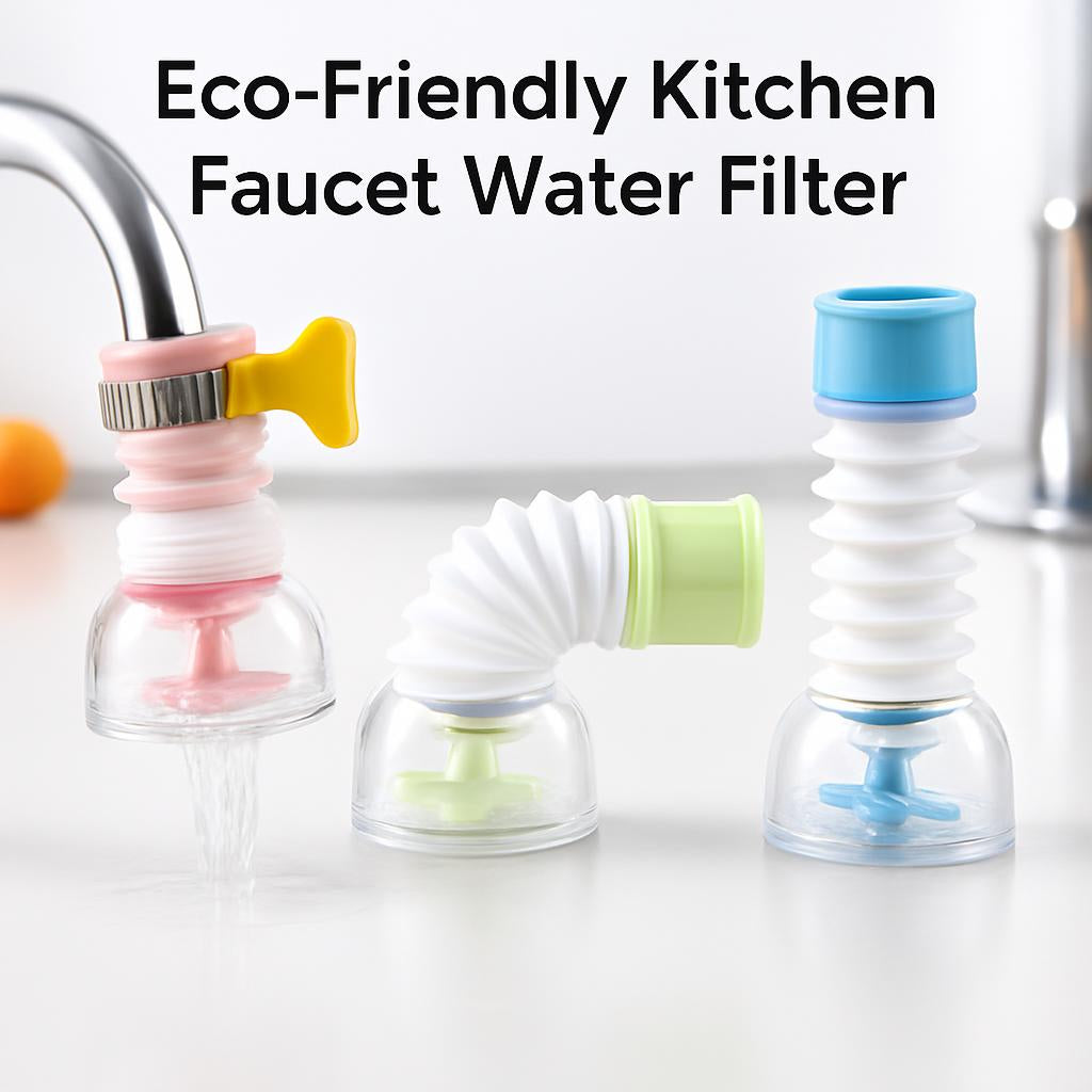 Eco-Friendly Kitchen Faucet Water Filter