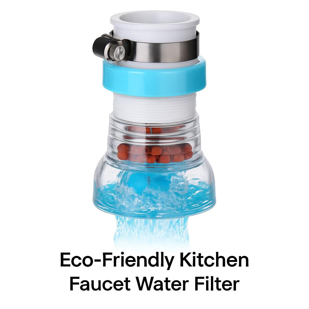 Eco-Friendly Kitchen Faucet Water Filter