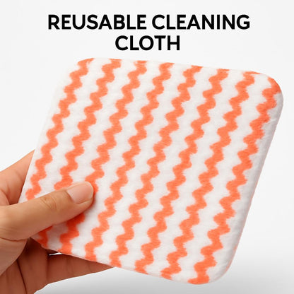 Eco-Friendly Reusable Cleaning Cloths - Sustainable, Multi-Color, Biodegradable