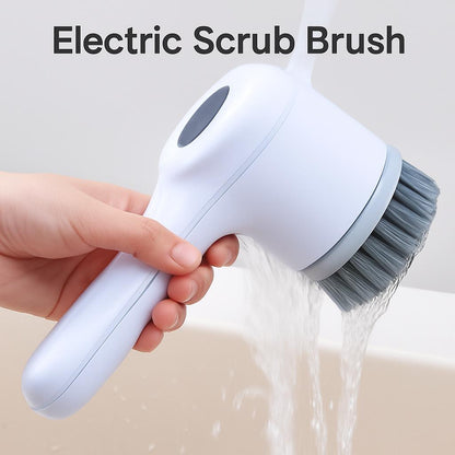 Multifunctional Electric Cleaning Brush for Efficient Eco-Friendly Home Cleaning