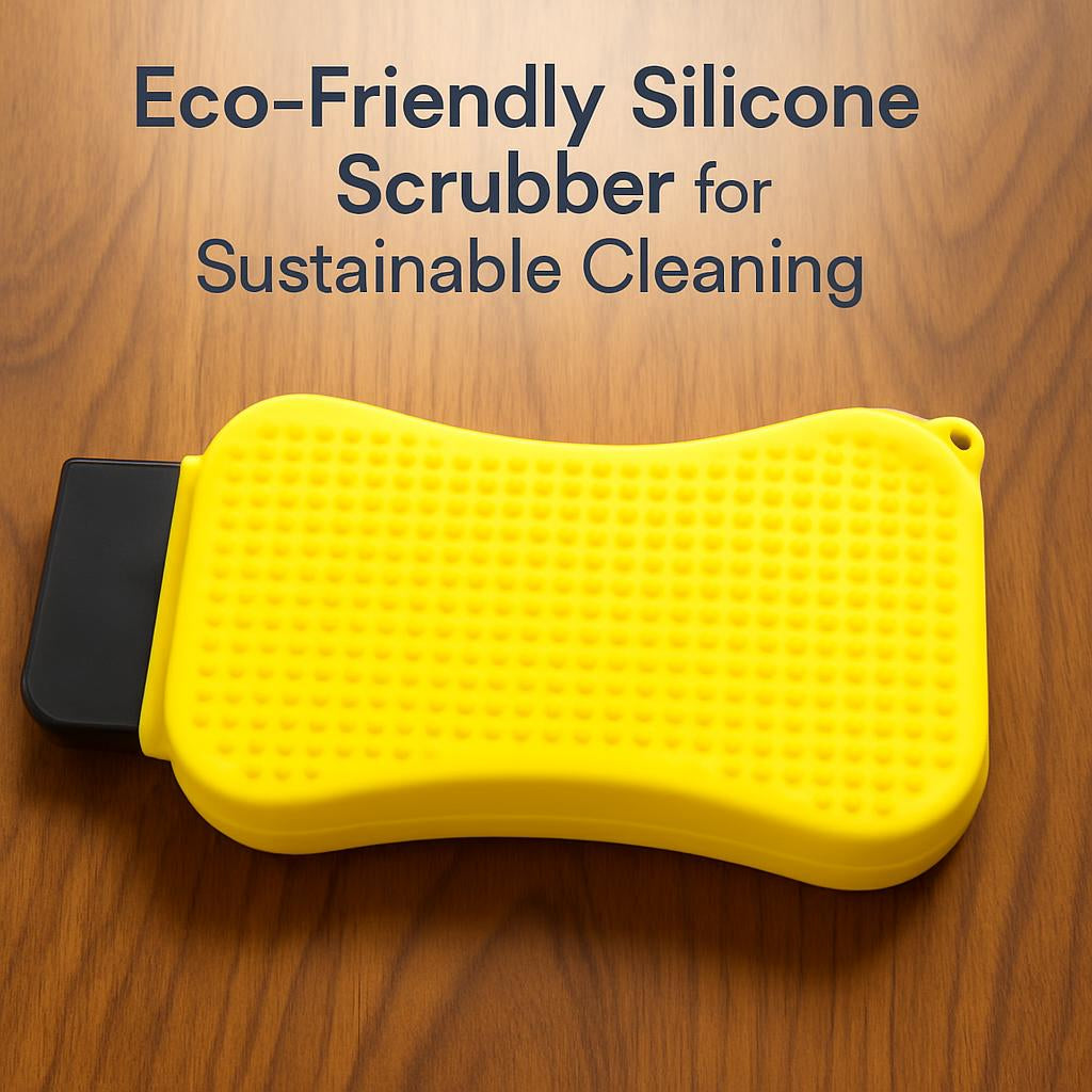Eco-Friendly Silicone Scrubber for Sustainable Cleaning