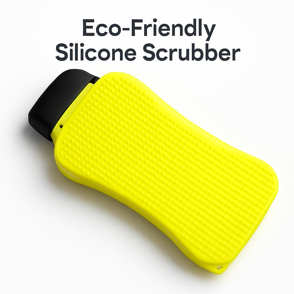 Eco-Friendly Silicone Scrubber for Sustainable Cleaning