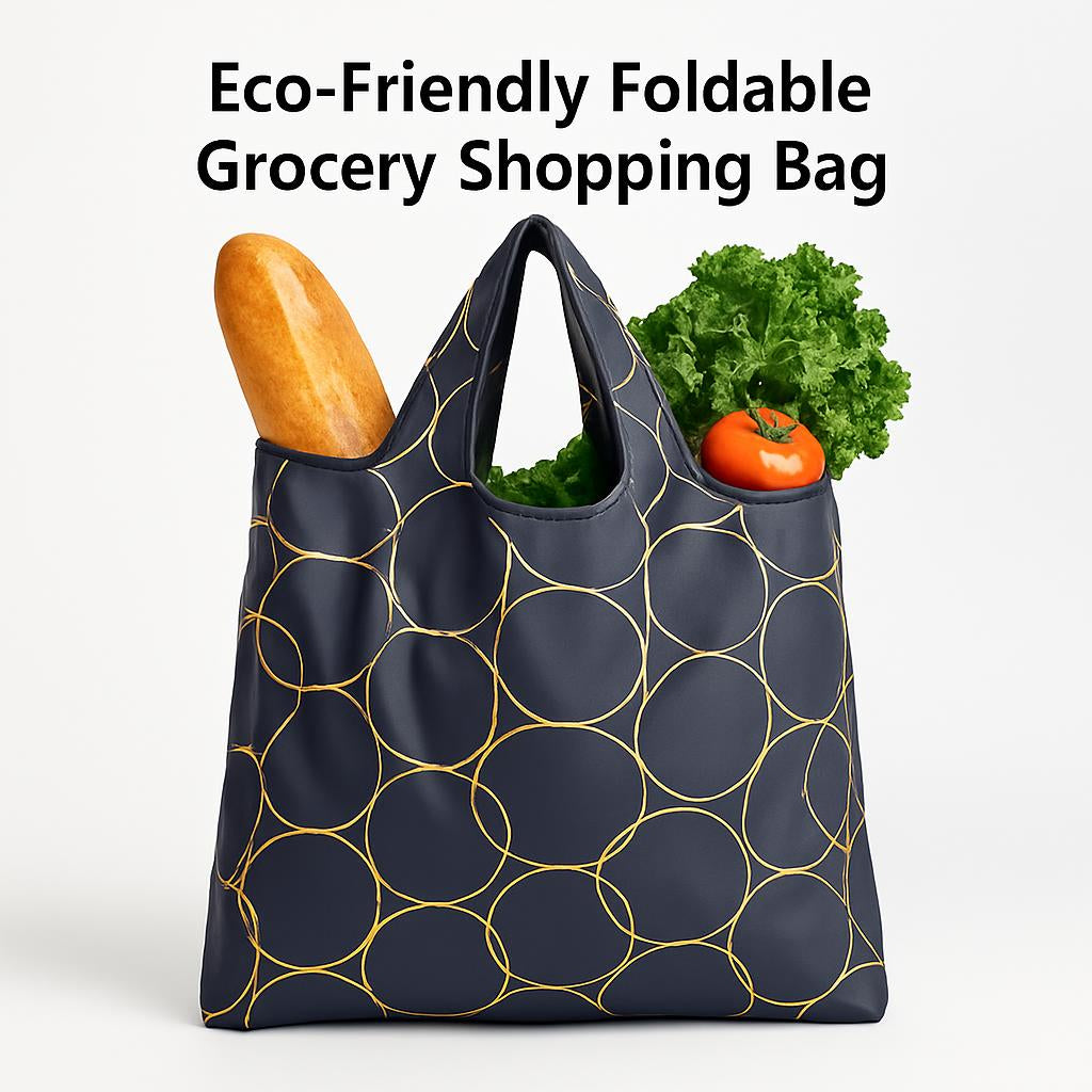 Eco-Friendly Foldable Grocery Shopping Bag