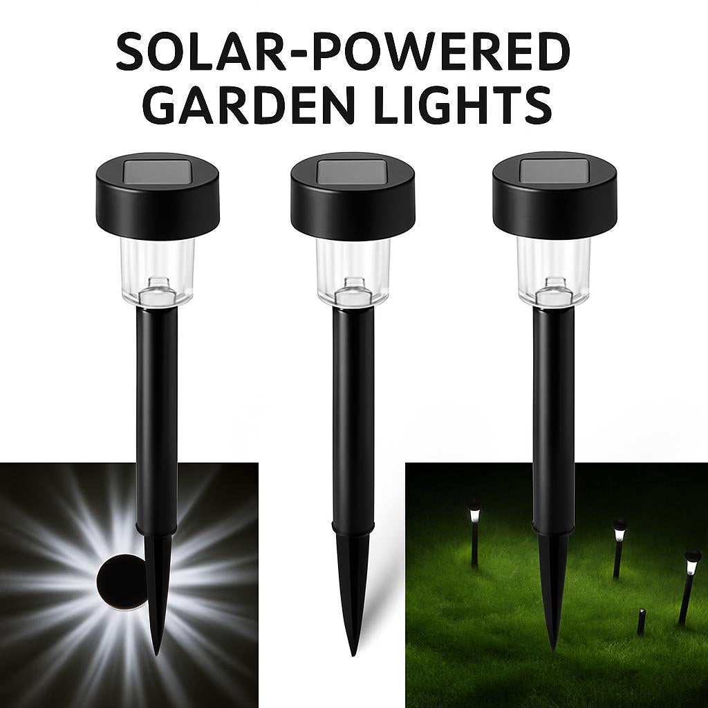 Solar-Powered Eco-Friendly Garden Lights - Durable & Waterproof