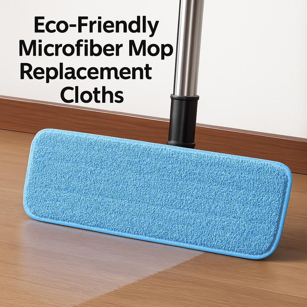 Eco-Friendly Microfiber Floor Mop with Reusable Pad