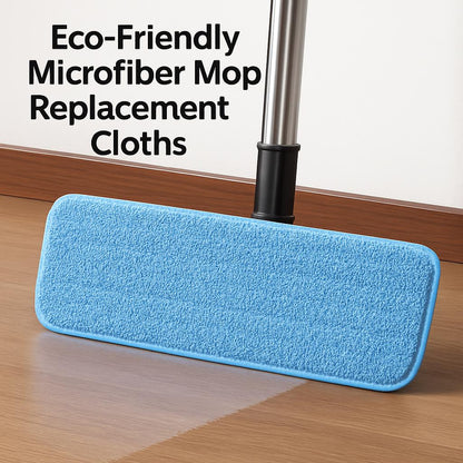Eco-Friendly Microfiber Floor Mop with Reusable Pad