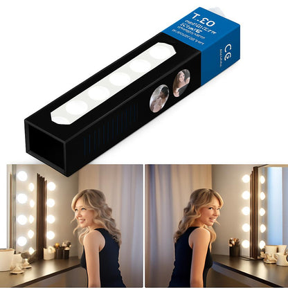 Energy-Efficient LED Vanity Mirror Lights with Adjustable Brightness