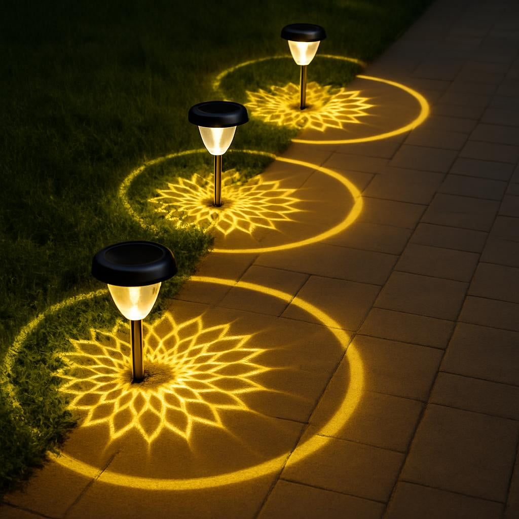 Solar-Powered Eco-Friendly Garden Lights - Sustainable Outdoor Lighting