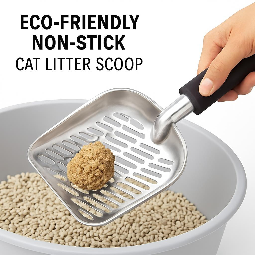 Eco-Friendly Non-Stick Cat Litter Scoop
