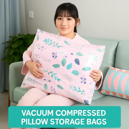 Eco-Friendly Vacuum Compression Storage Bags - Space-Saving & Durable