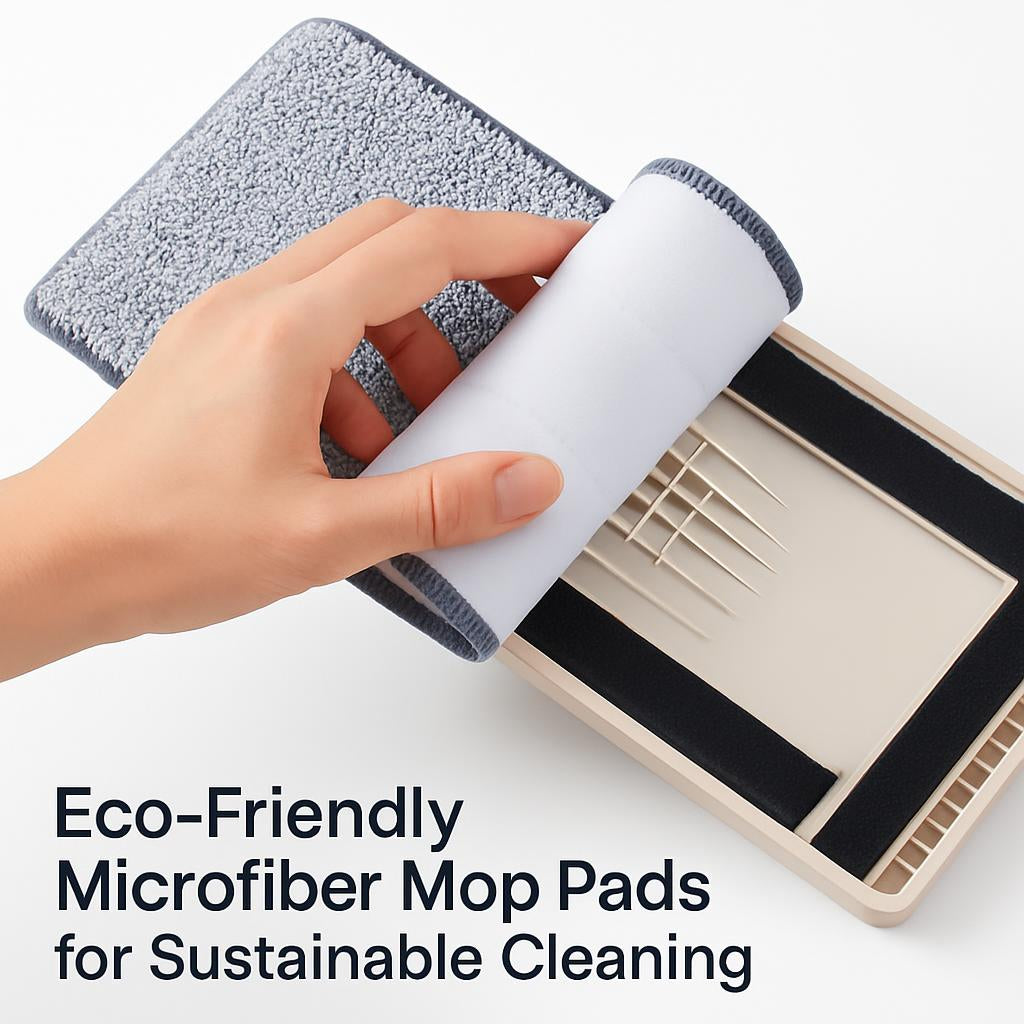 Eco-Friendly Microfiber Mop Pads for Sustainable Cleaning