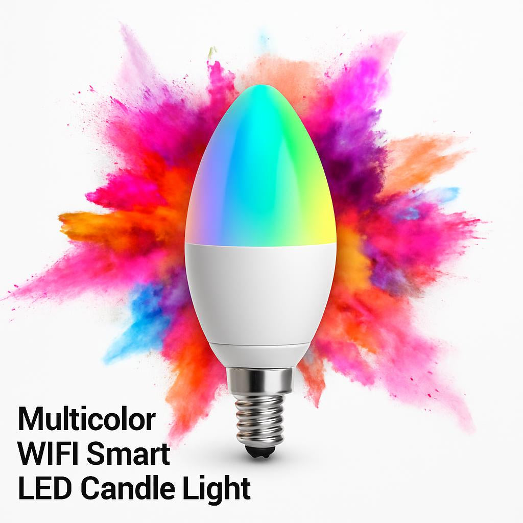 Multicolor Teardrop LED Light Bulb