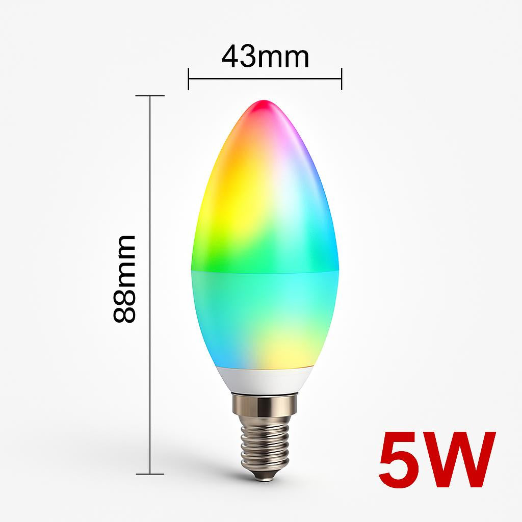 Multicolor WiFi Smart LED Candle Light