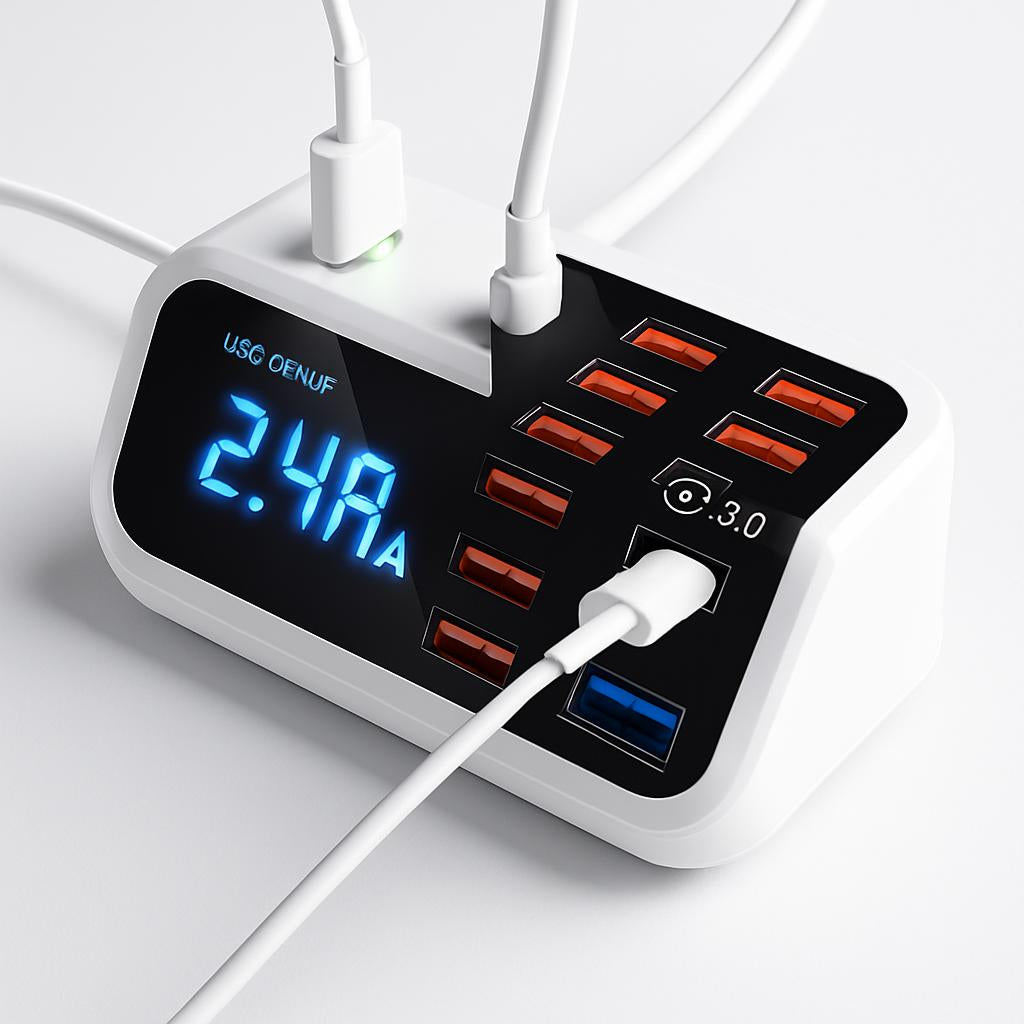 Smart Eco Power Strip with USB Ports