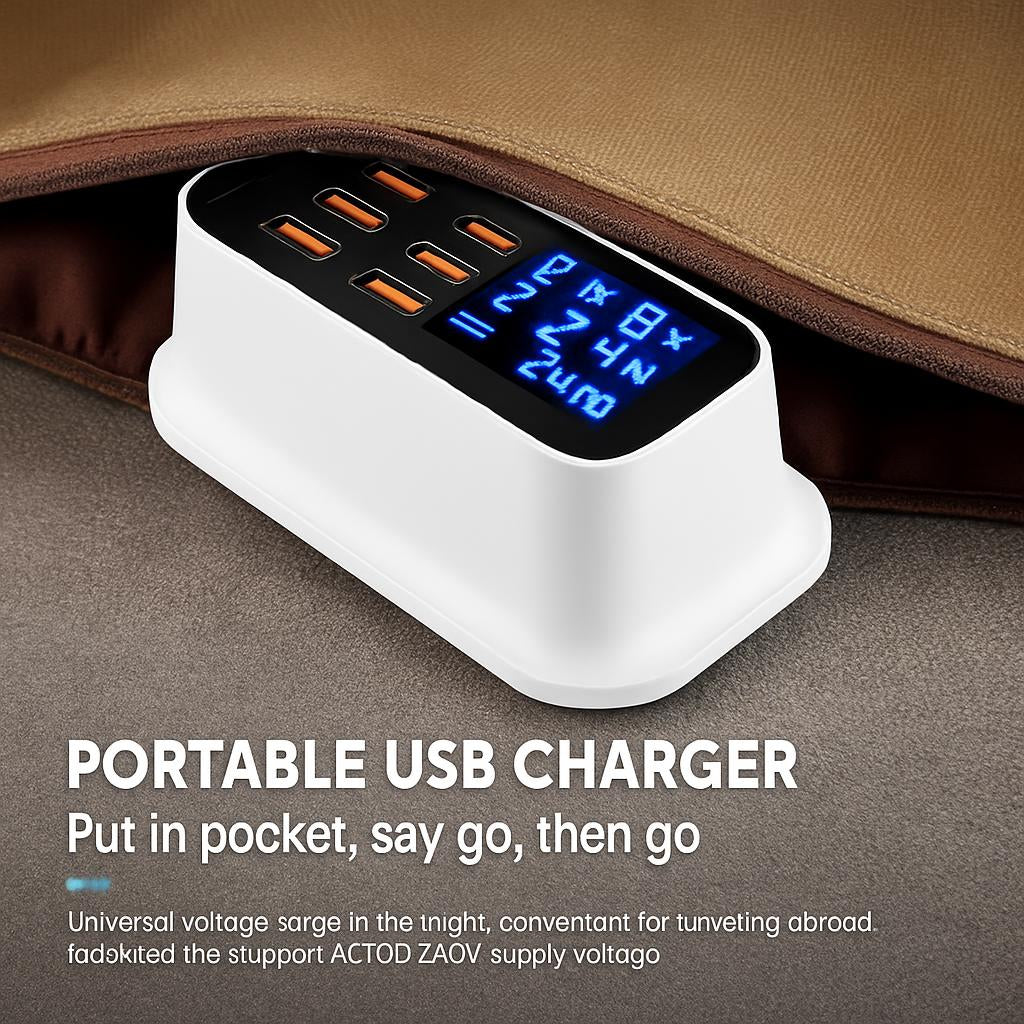 Smart Eco Power Strip with USB Ports