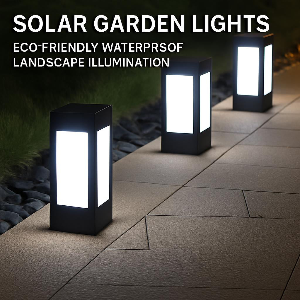 Solar Garden Lights - Eco-Friendly Waterproof Landscape Illumination