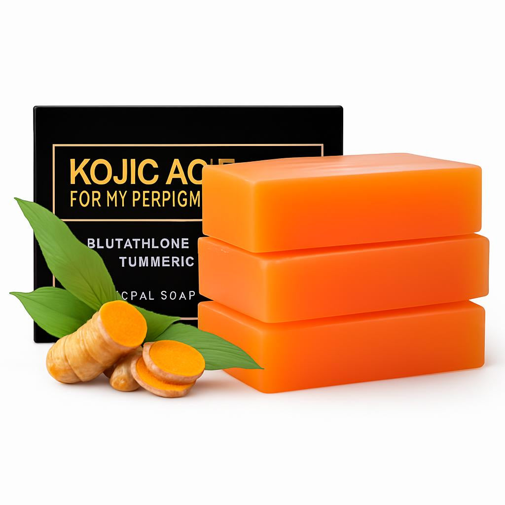 Organic Turmeric Soap Bar - Natural & Biodegradable