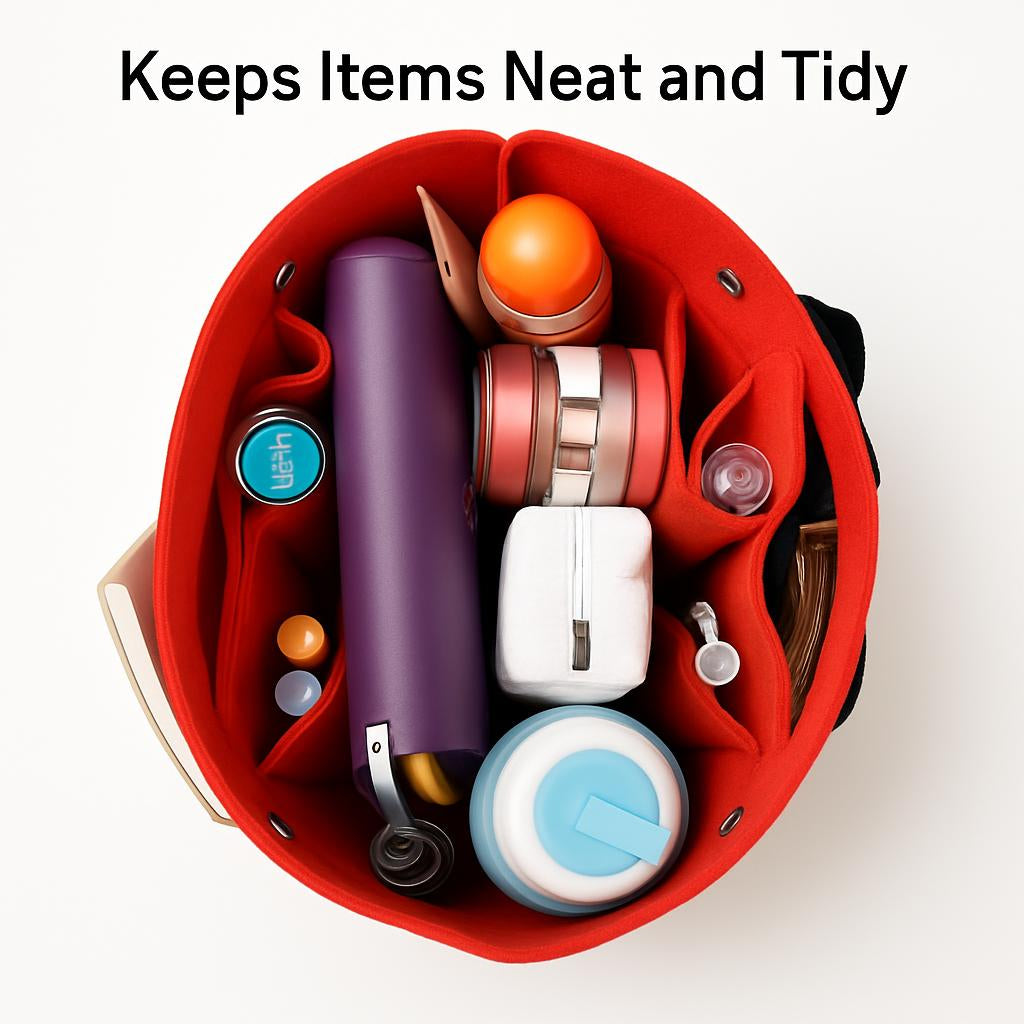 Eco-Friendly Yellow Makeup Storage Organizer