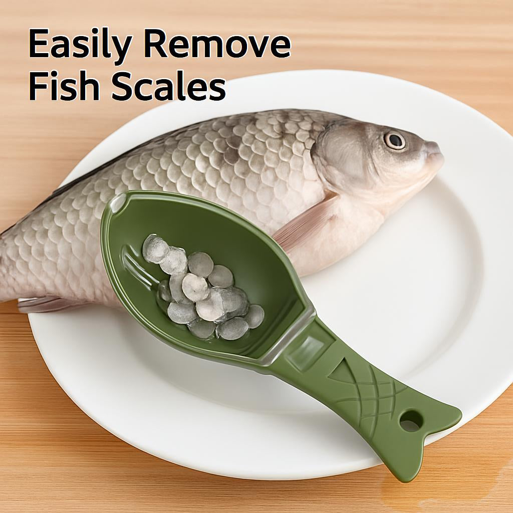 Eco-Friendly Fish Scale Remover - Durable, Reusable Kitchen Tool