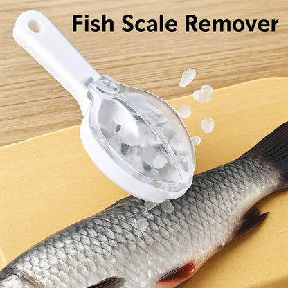 Eco-Friendly Fish Scale Remover - Durable, Reusable Kitchen Tool