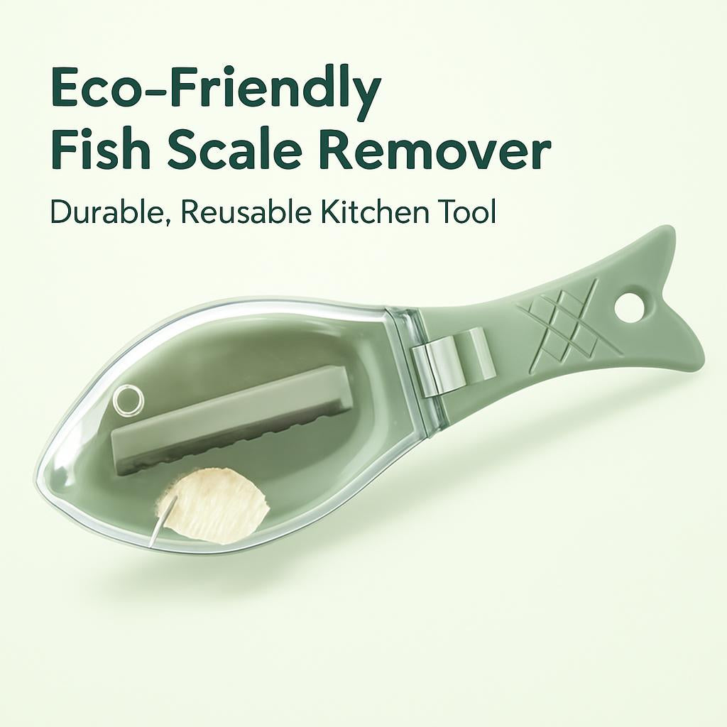 Eco-Friendly Fish Scale Remover - Durable, Reusable Kitchen Tool